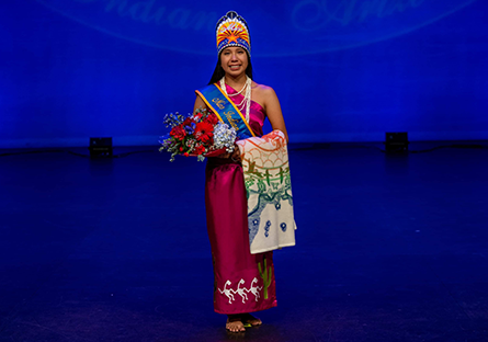 Sistine Lewis, Miss Indian Arizona 2022-2023, SRPMIC member, and SCC student